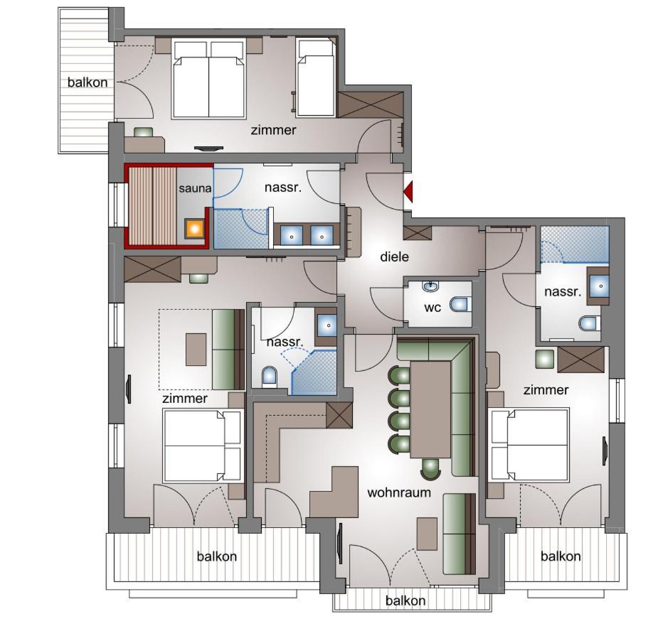 Isskogel Suites Gerlos Exteriör bild